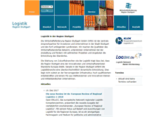 Tablet Screenshot of logistik.region-stuttgart.de