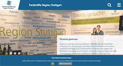 Desktop Screenshot of fachkraefte.region-stuttgart.de
