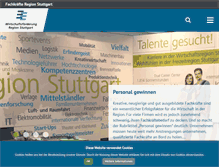 Tablet Screenshot of fachkraefte.region-stuttgart.de